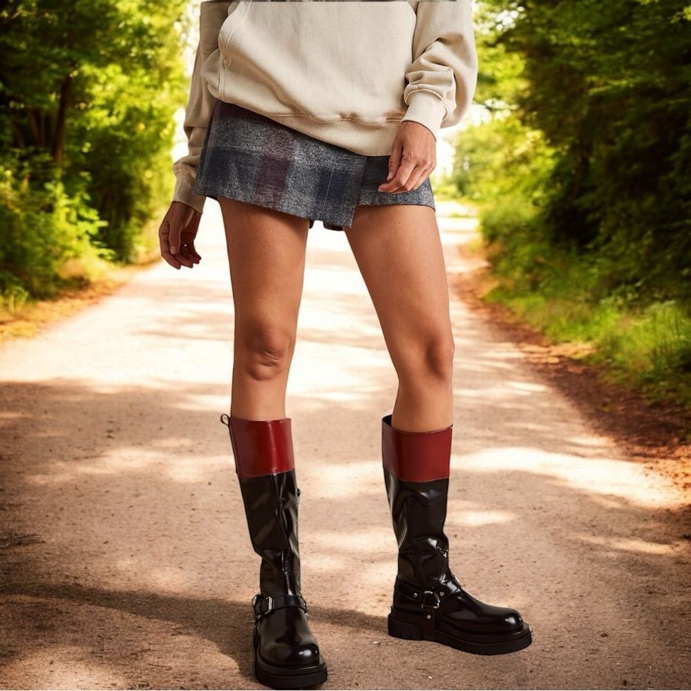 NWOB JEFFREY CAMPBELL Toby Tall Riding Boots 6.5